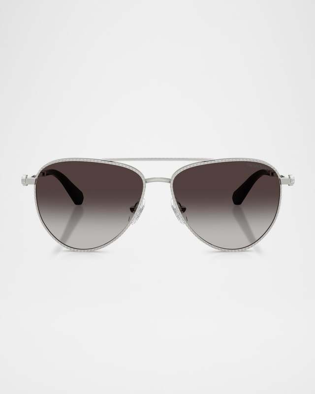 SK7031 Aviator Metal Sunglasses